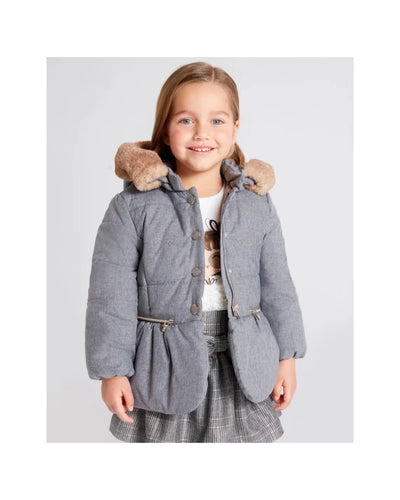 Winterjacke Daune für Mädchen nachhaltig