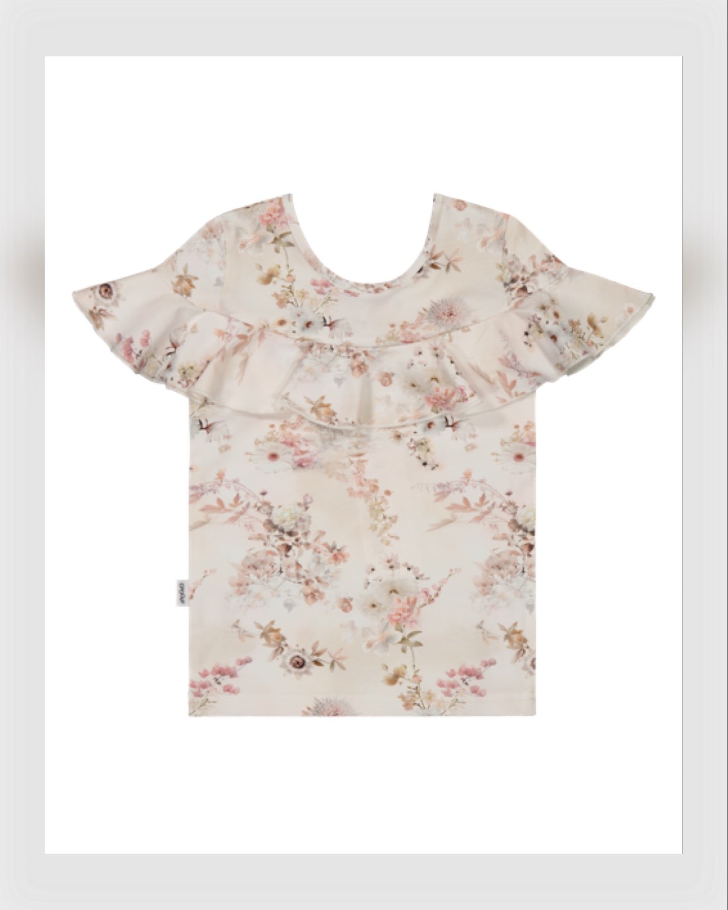 Guuggu Frilla Shirt Joy Flowers