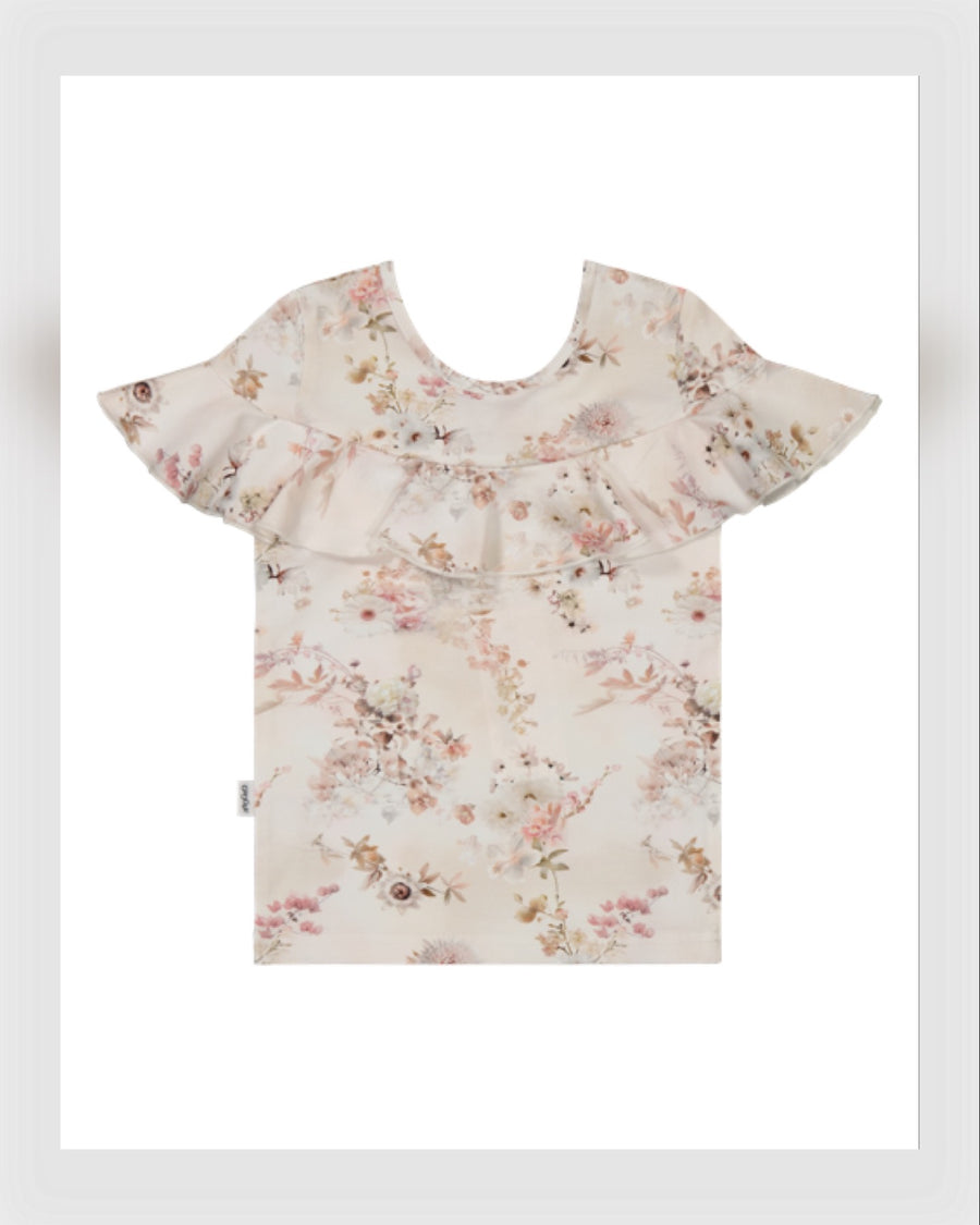 Guuggu Frilla Shirt Joy Flowers
