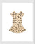Gugguu Print Frilla T-shirt Dress Dots