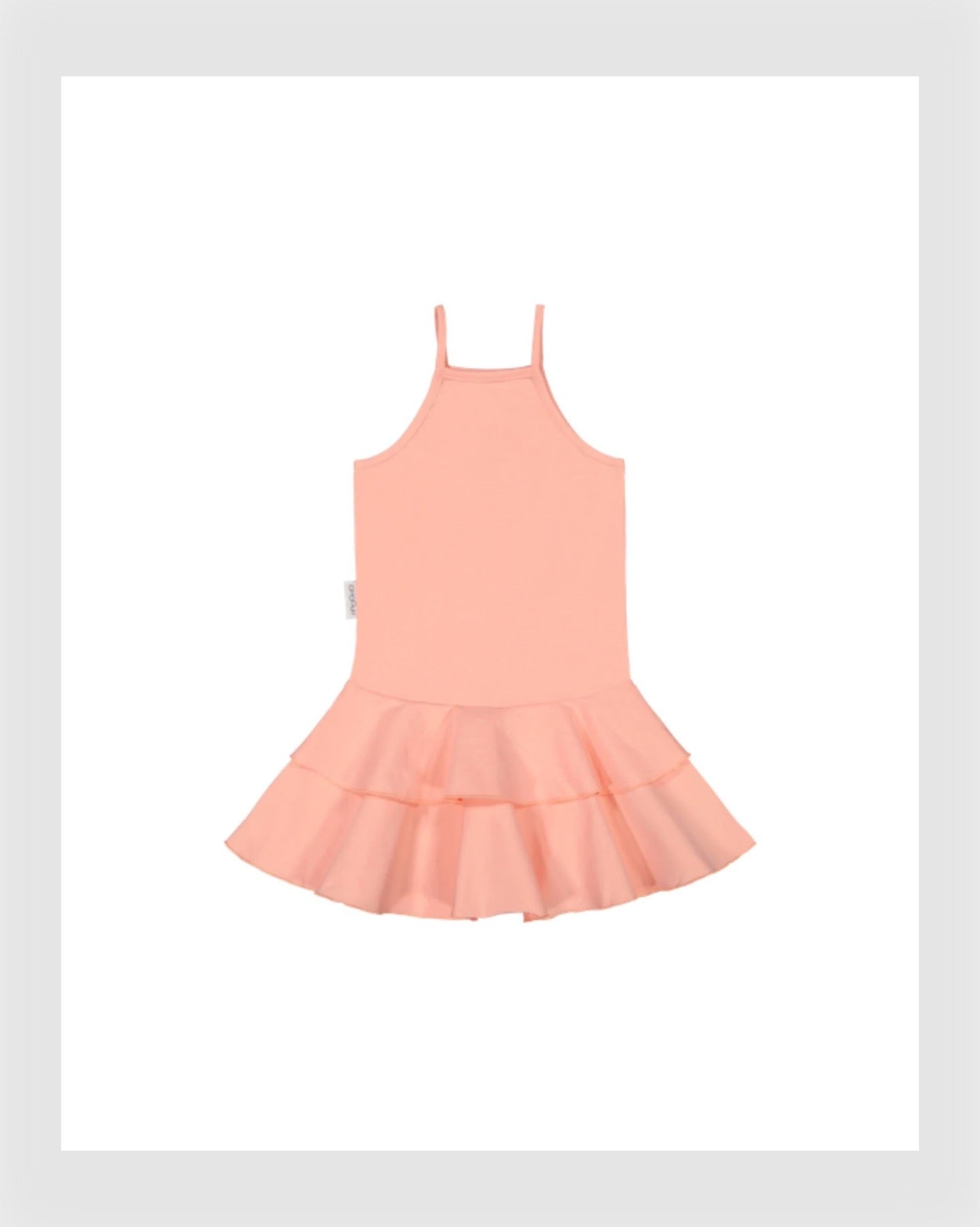 Gugguu Kleid Frilla Peach