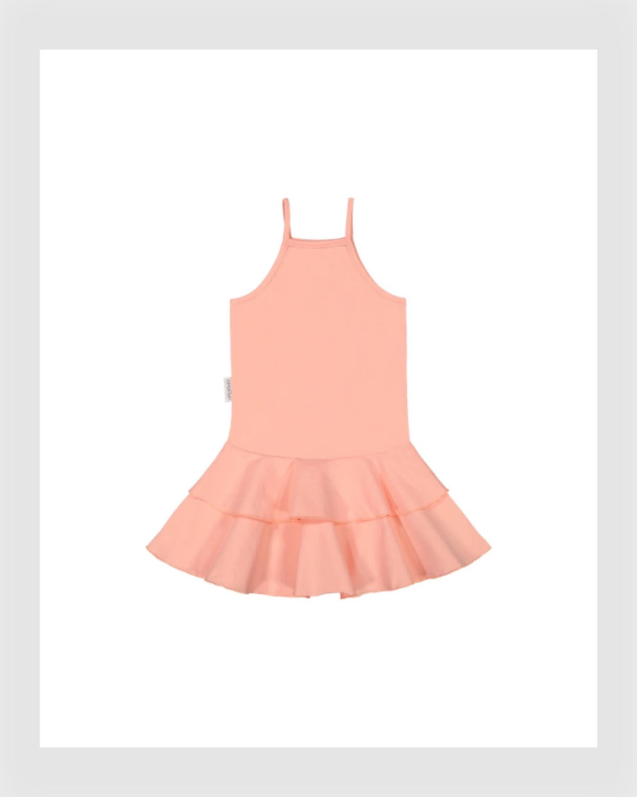 Gugguu Kleid Frilla Peach