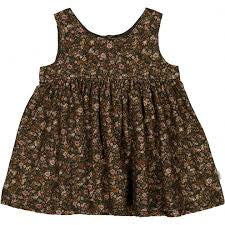 Wheat Kleid Pinafore Wrinkles