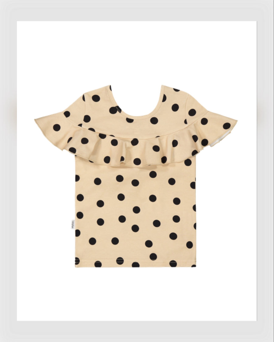 Guuggu Frilla Shirt Dots