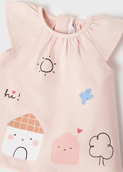 Mayoral Kleid Baby bedruckt